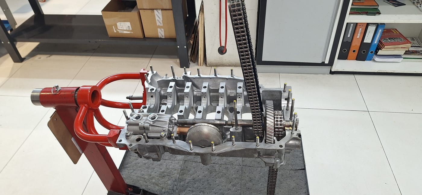 Rehabilitación motor 3.2 serie G, 156
