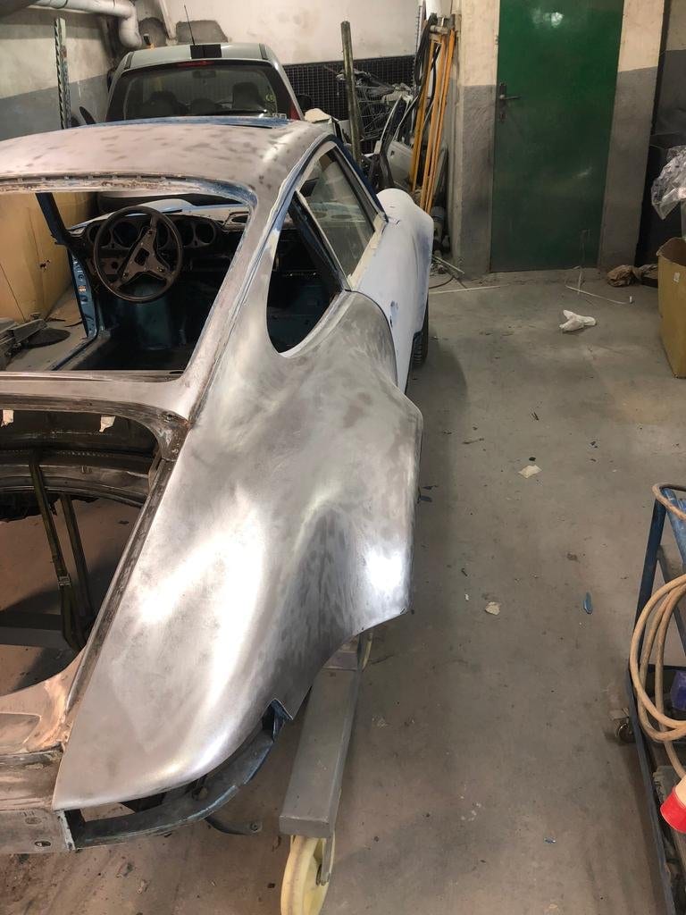 Restauration par le feu 911 930 turbo 1975, 38