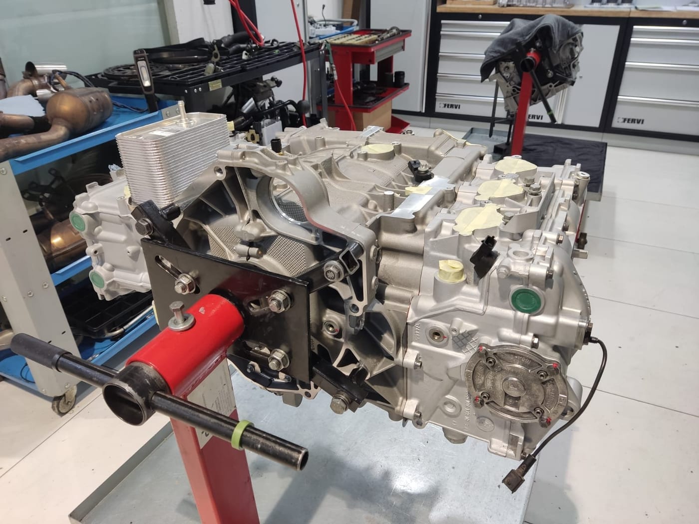 996 M96 3.4 engine repair due to broken intermediate shaft IMS, 13