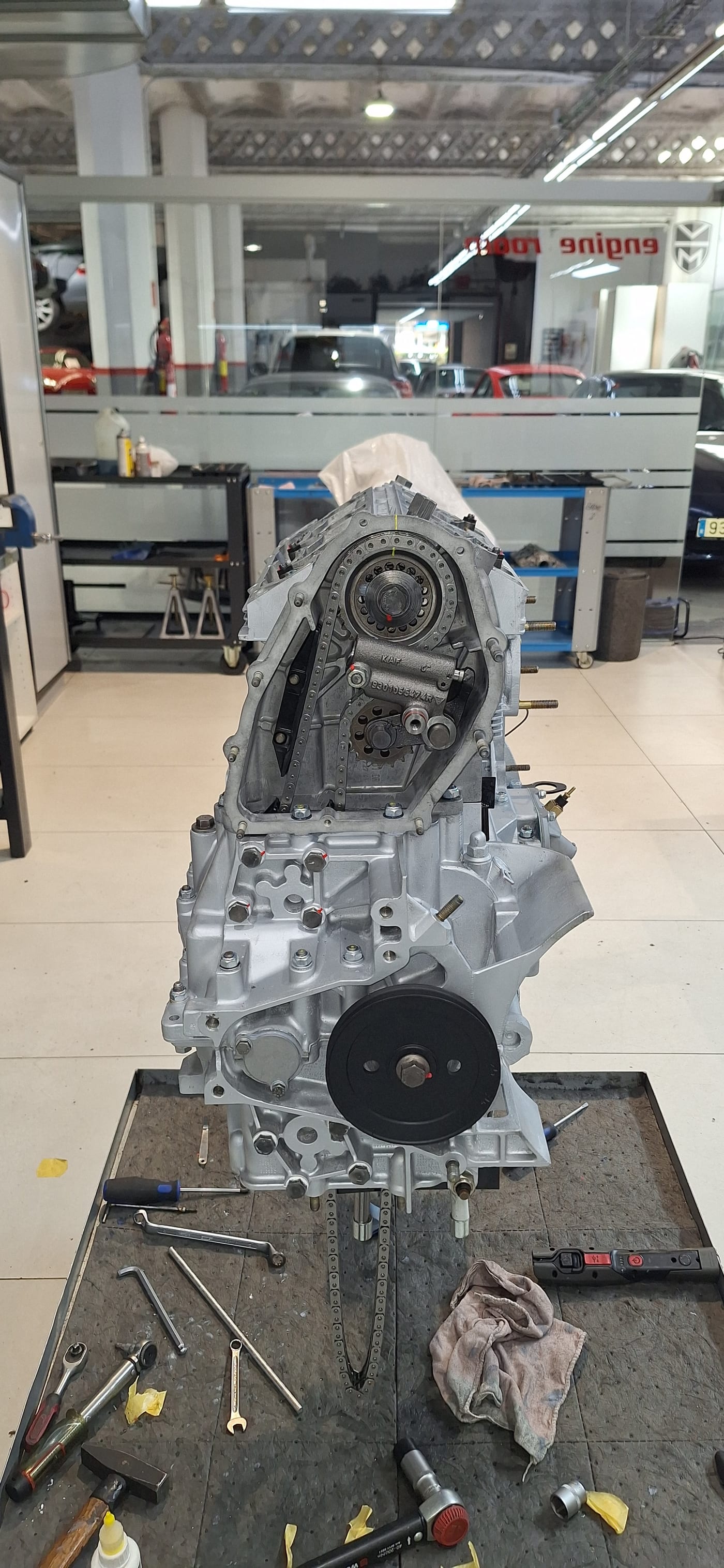 Rehabilitación motor 3.2 serie G, 118