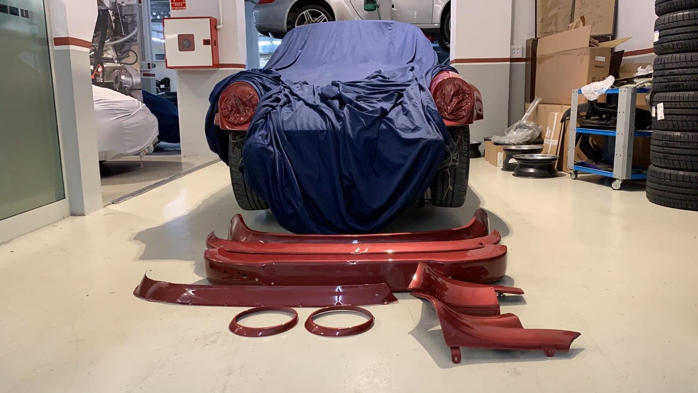 Restauration de Porsche 911 930 Turbo