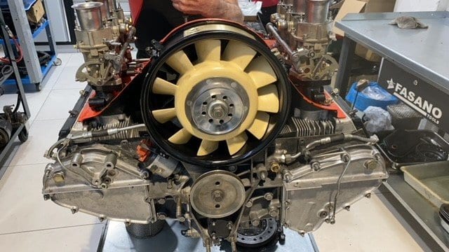 Aspecto final motor ya acabado
