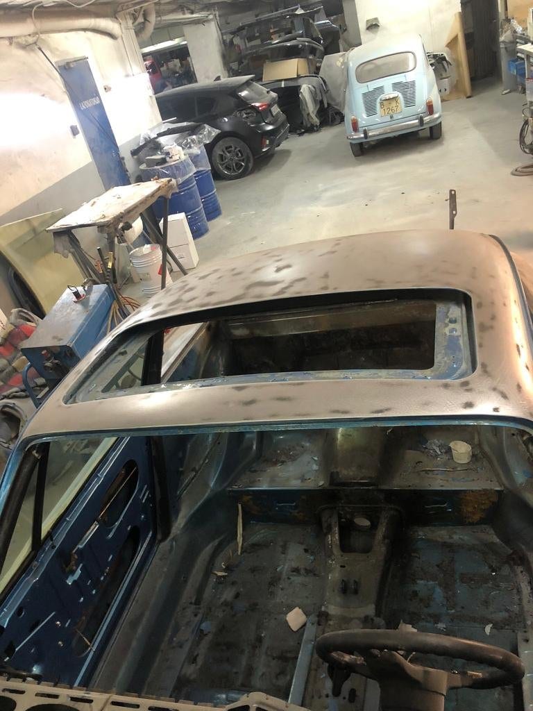 Restauration par le feu 911 930 turbo 1975, 36
