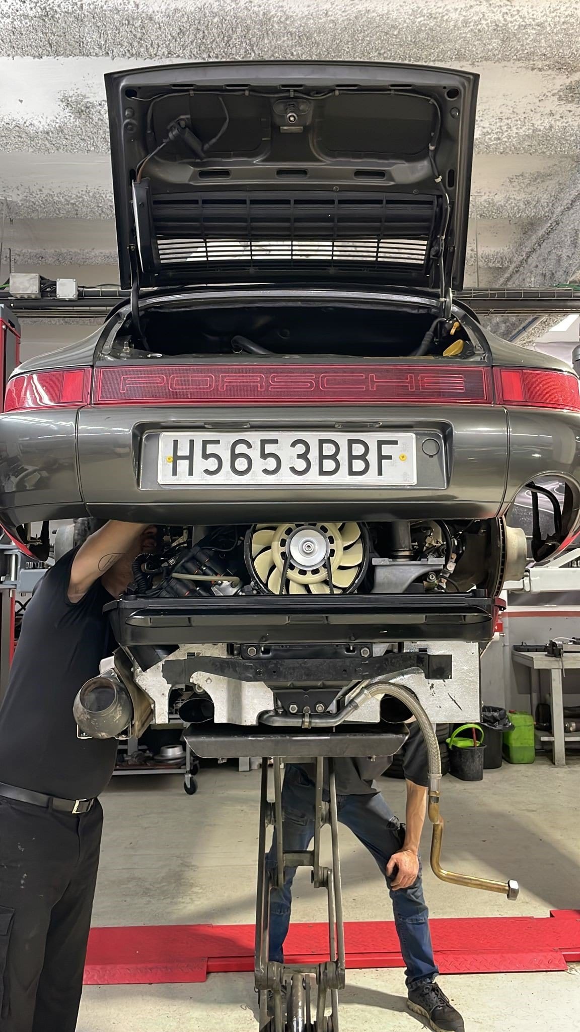 Rehabilitación completa motor 964 (M6401 3.6 ), 14