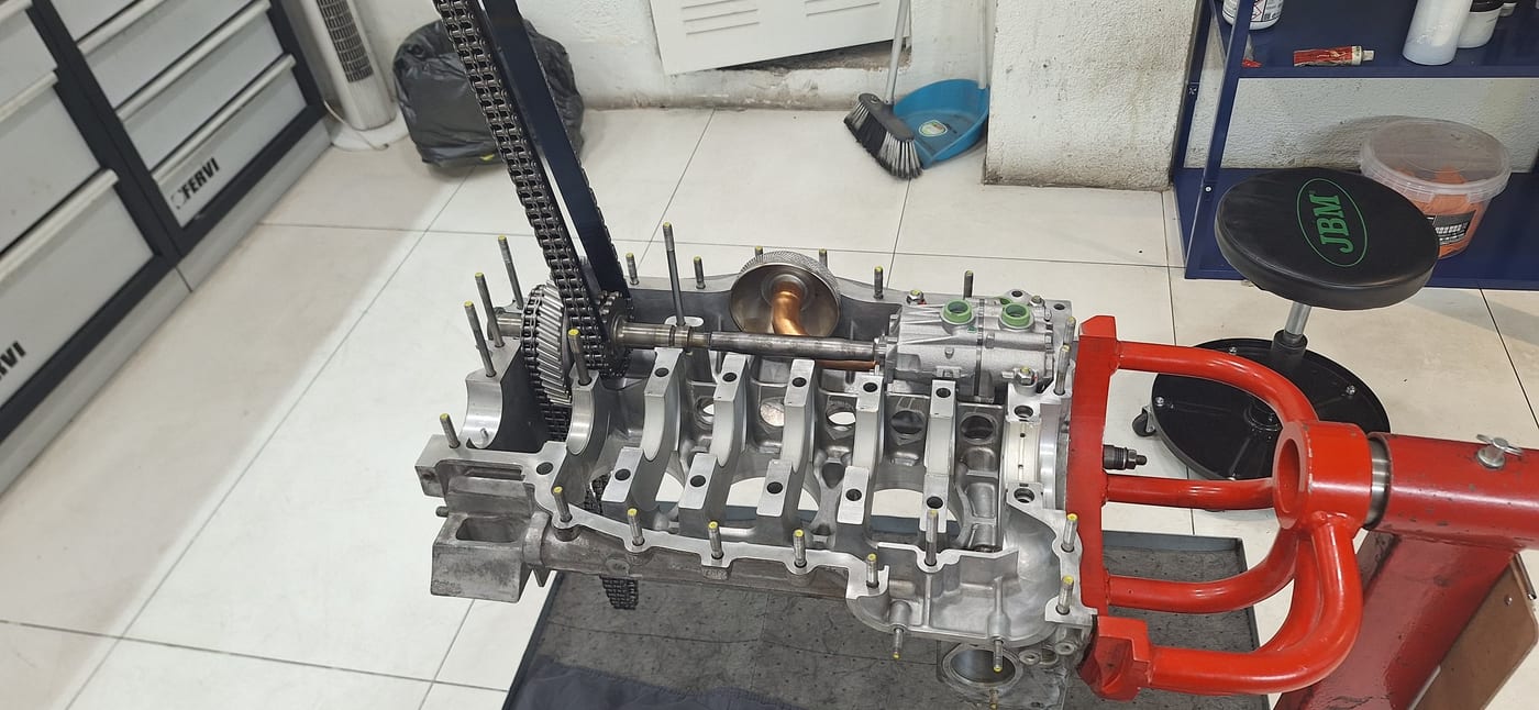 Rehabilitación motor 3.2 serie G, 157