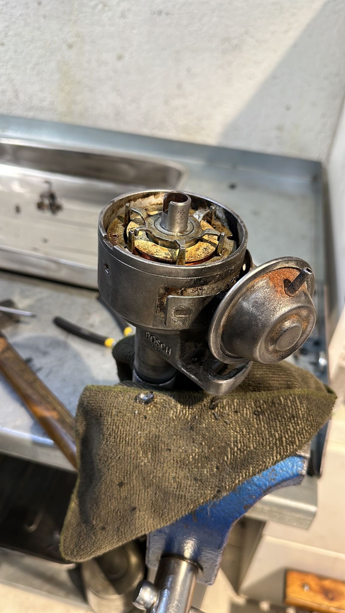 Restauration par le feu 911 930 turbo 1975, 29