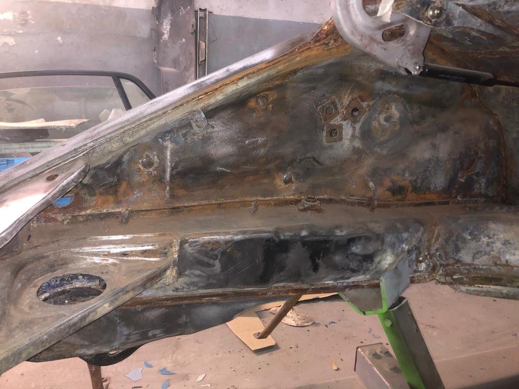 Restauration par le feu 911 930 turbo 1975, 35