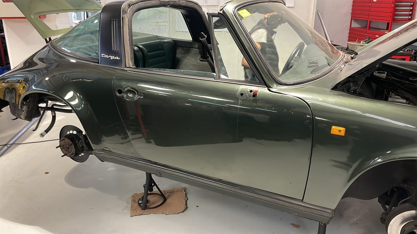 Restaurierung 3.0 SC Targa 1979, 14