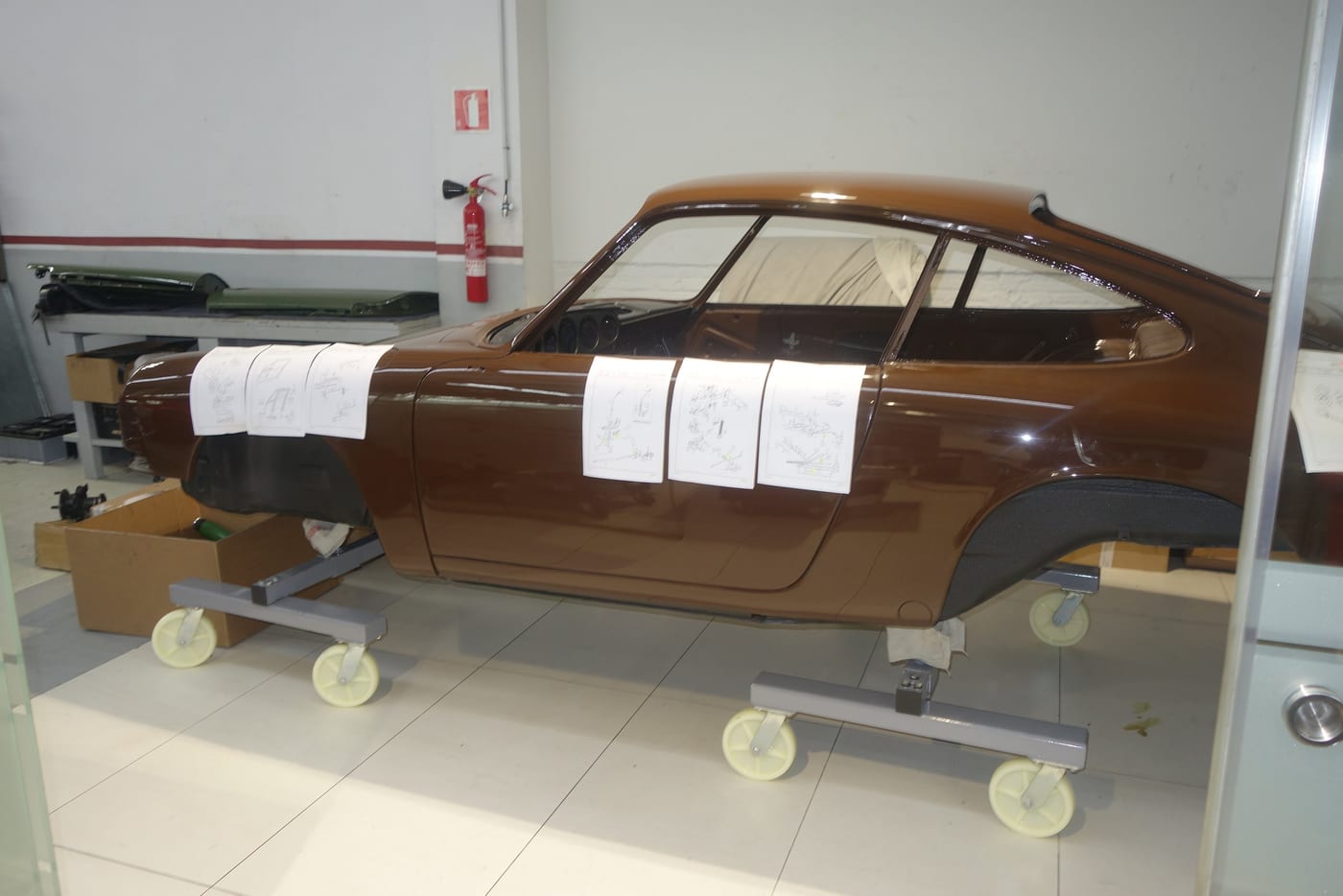 Restauració integral de Porsche 911 sèrie F 1965