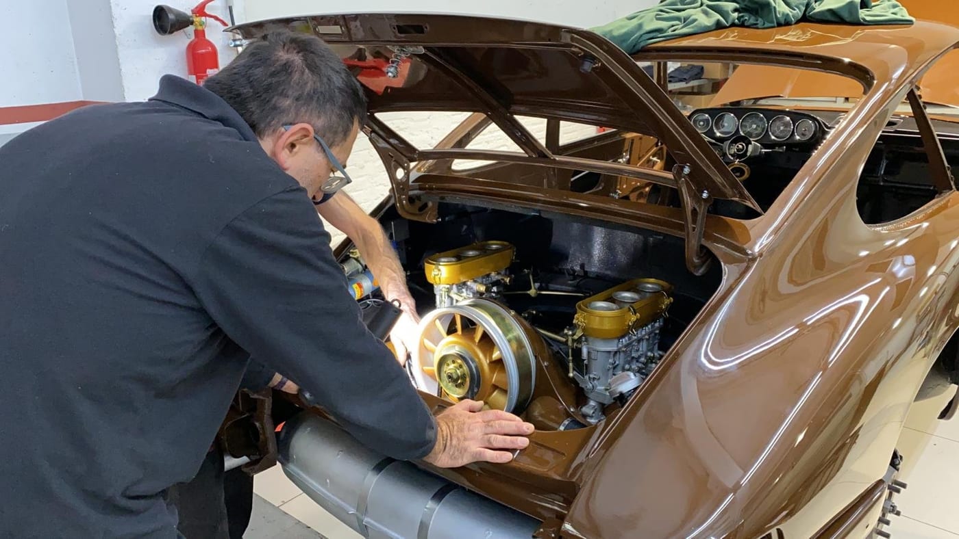Restauració integral de Porsche 911 sèrie F 1965, 8