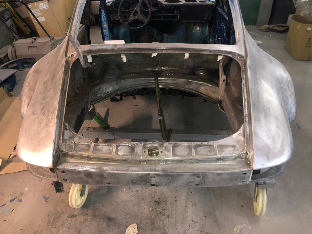 Restauration par le feu 911 930 turbo 1975, 39