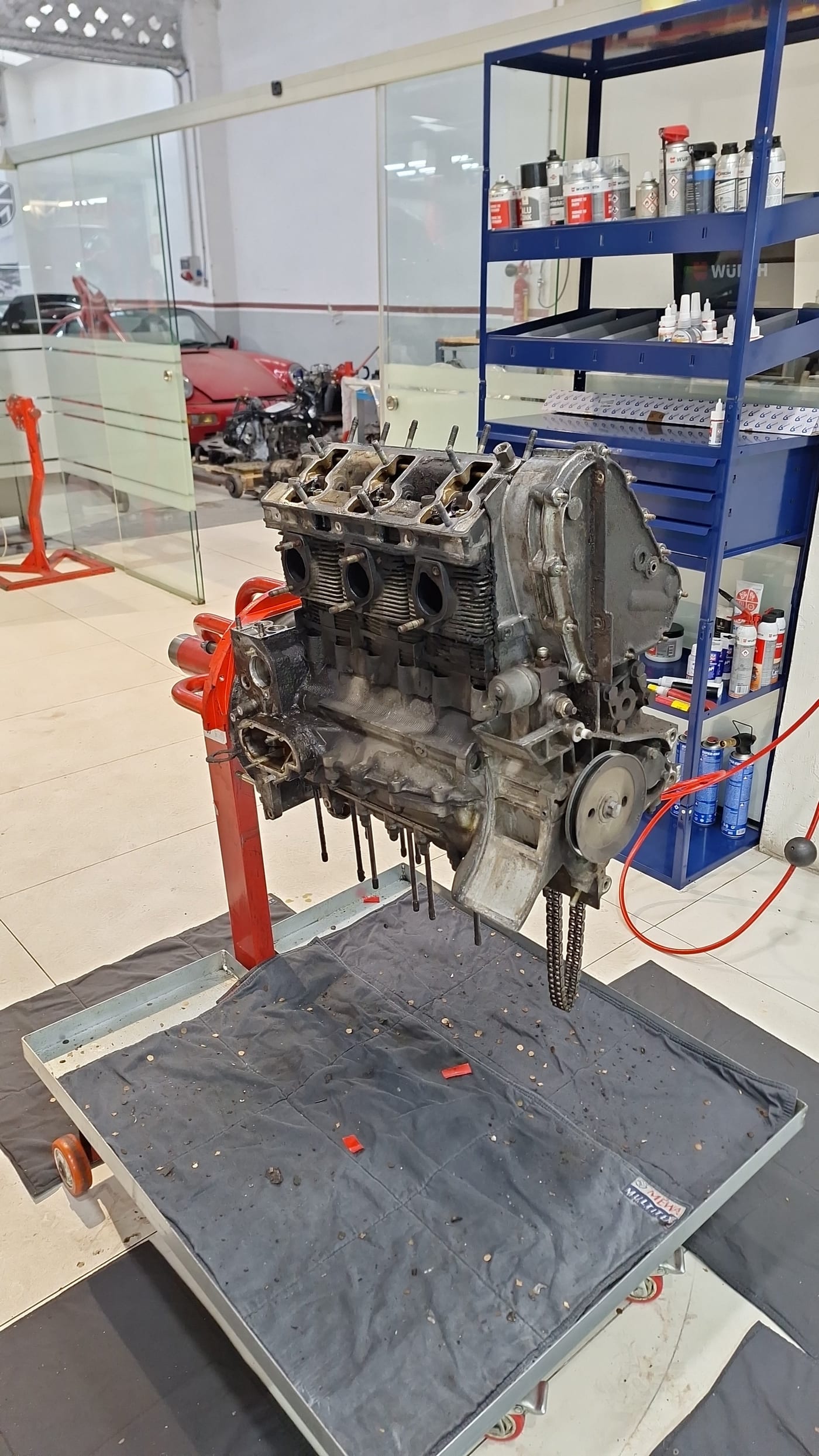Rehabilitación motor 3.2 serie G, 148