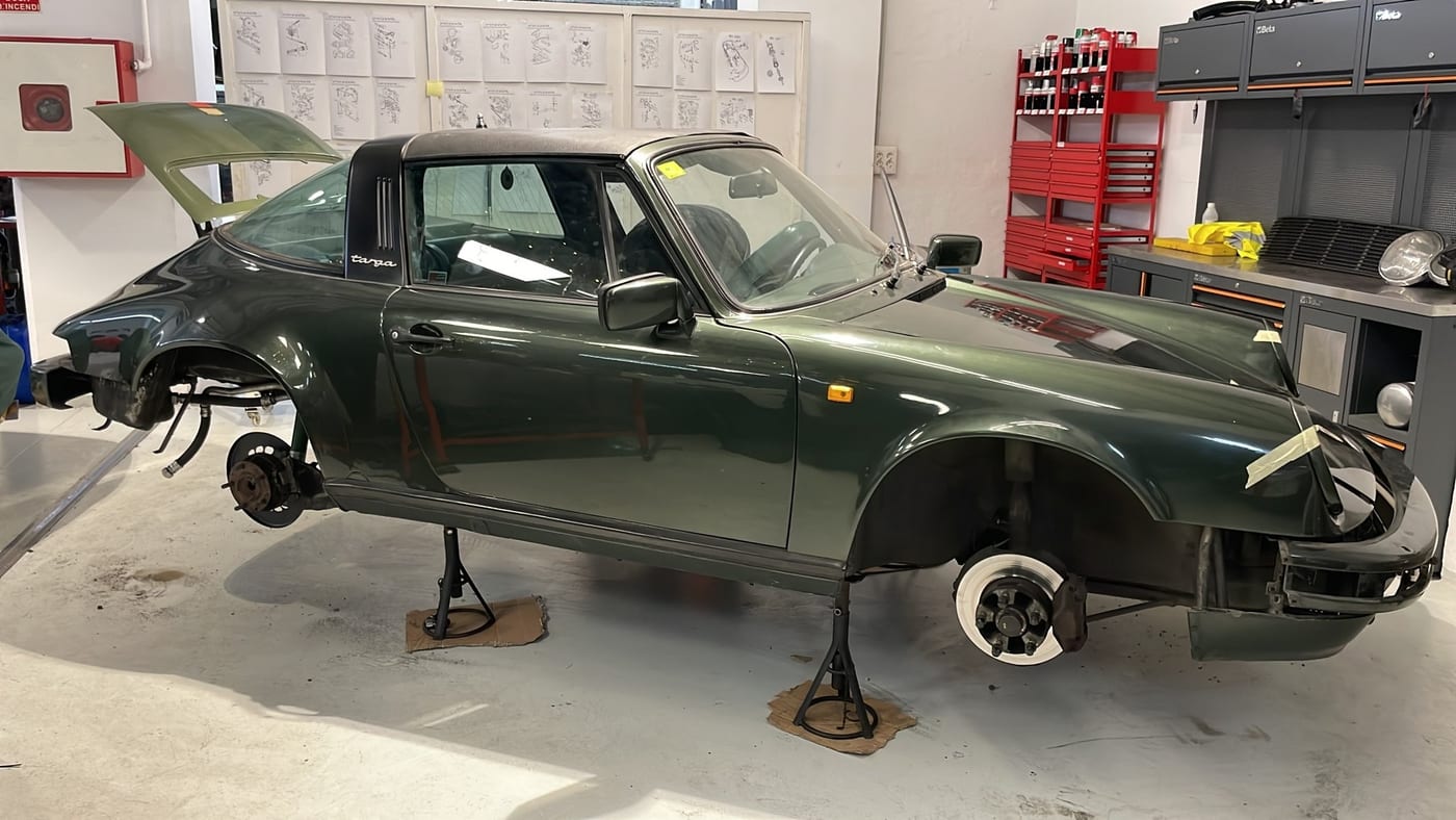 Restaurierung 3.0 SC Targa 1979, 6