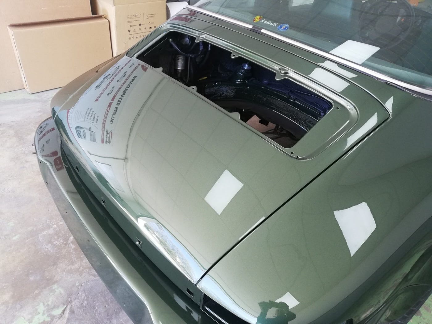 Restaurierung 3.0 SC Targa 1979, 22