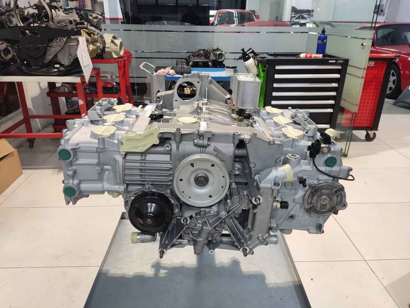 996 M96 3.4 engine repair due to broken intermediate shaft IMS