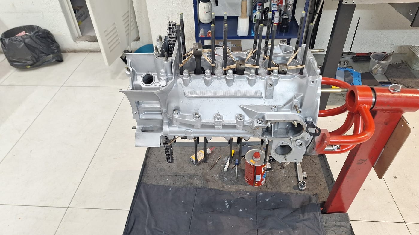 Rehabilitación motor 3.2 serie G, 152
