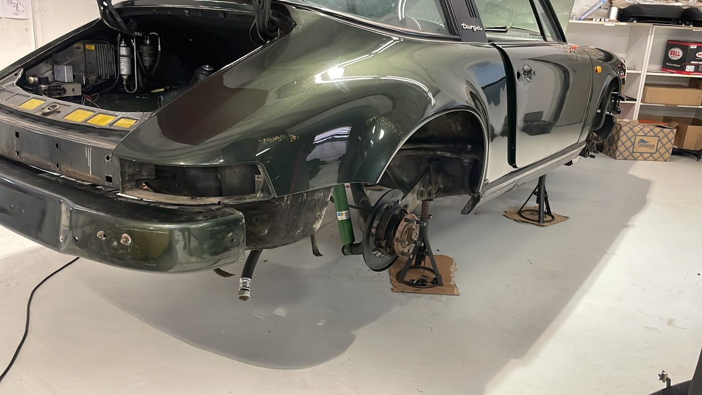 Restaurierung 3.0 SC Targa 1979, 34