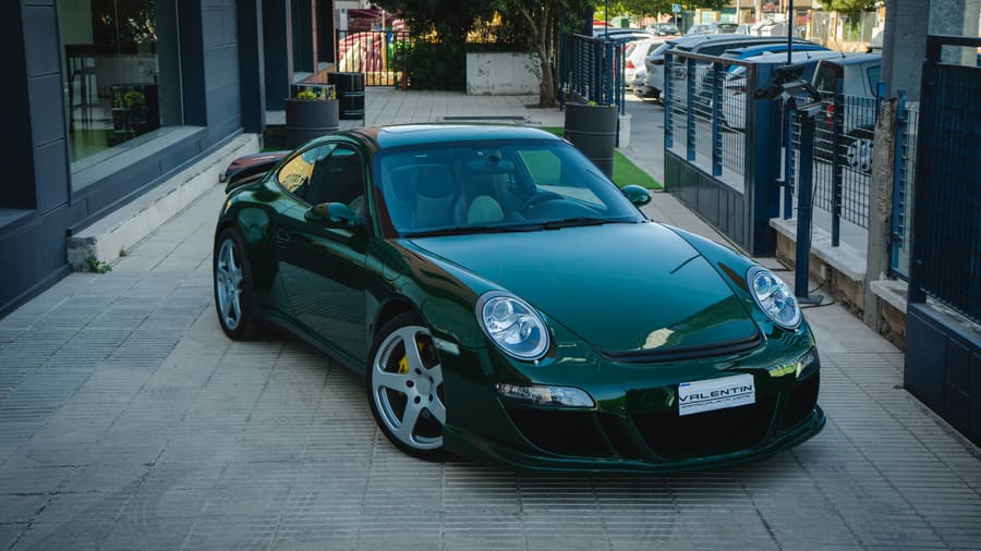 Frontal 3/4 · Parachoques RUF Rt 12